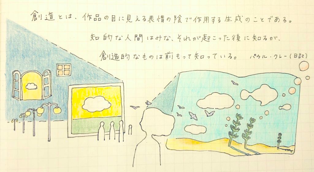 パウル・クレーの日記 読後のイメージ2